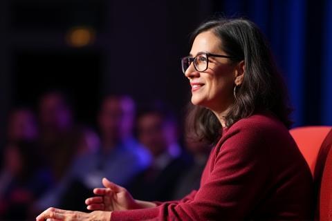 Image of Dr. Amina Khalid at a past event